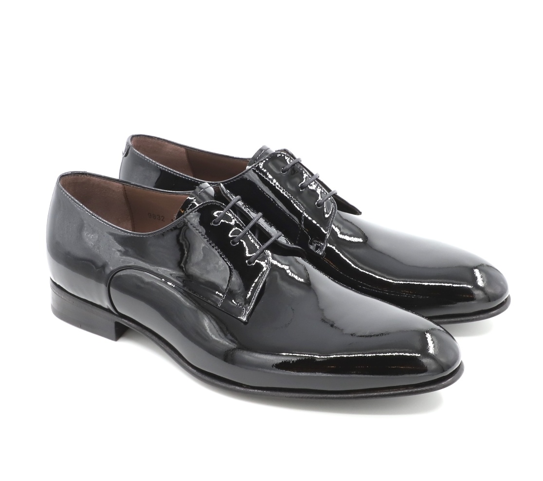 Chaussures Cap Toe - Benjamin Verniz Noir